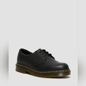 Dr. Martens 1461 Slip Resistant  Black Leather Oxfords Size 14